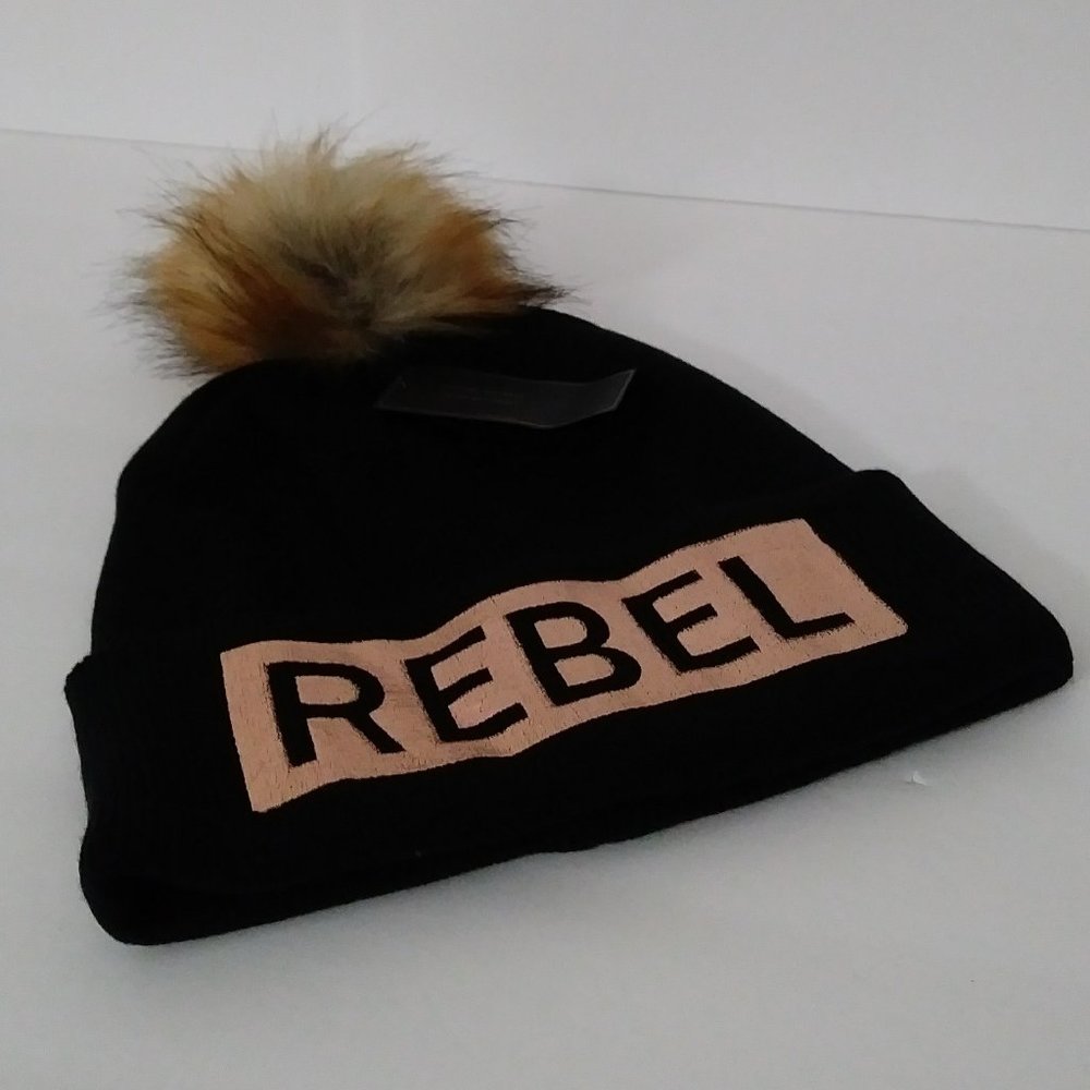 COG New York Rebel Unisex Black Beanie
